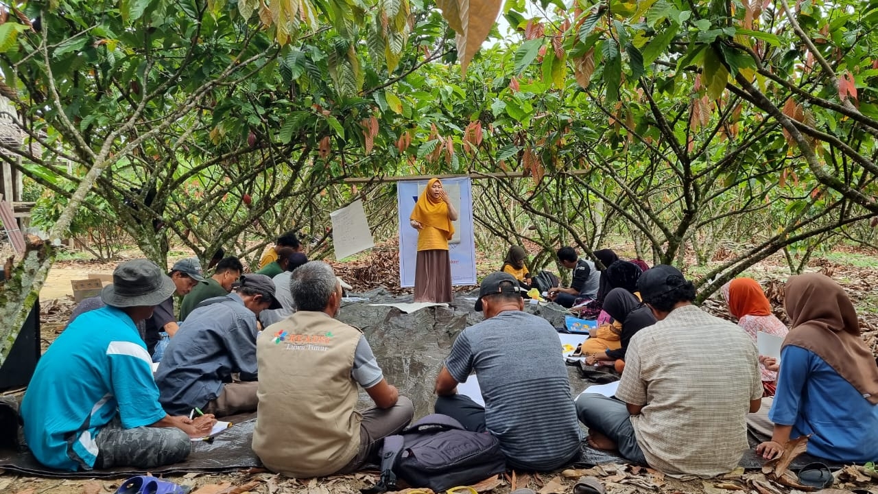 Agroforestry training group